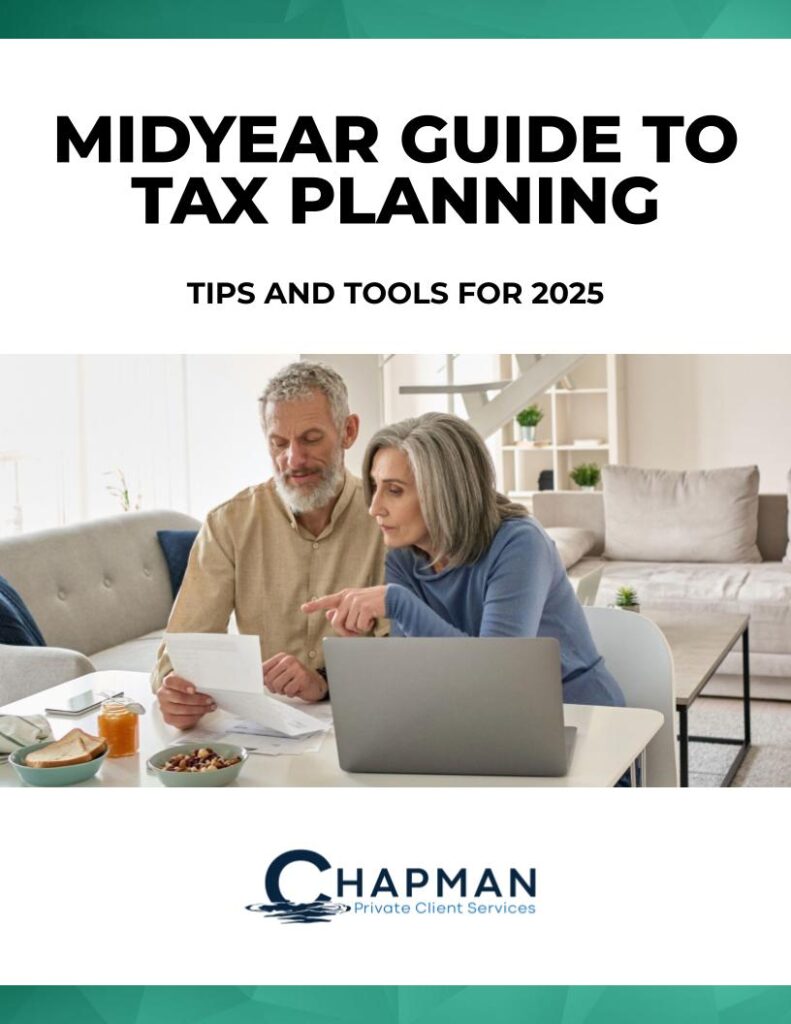 Get ahead of year-end stress with our Midyear Tax Planning Guide. Stay proactive with key updates on tax law changes, retirement contributions, charitable giving, and estate planning—plus practical tips and checklists to help you make smarter decisions before year-end.
