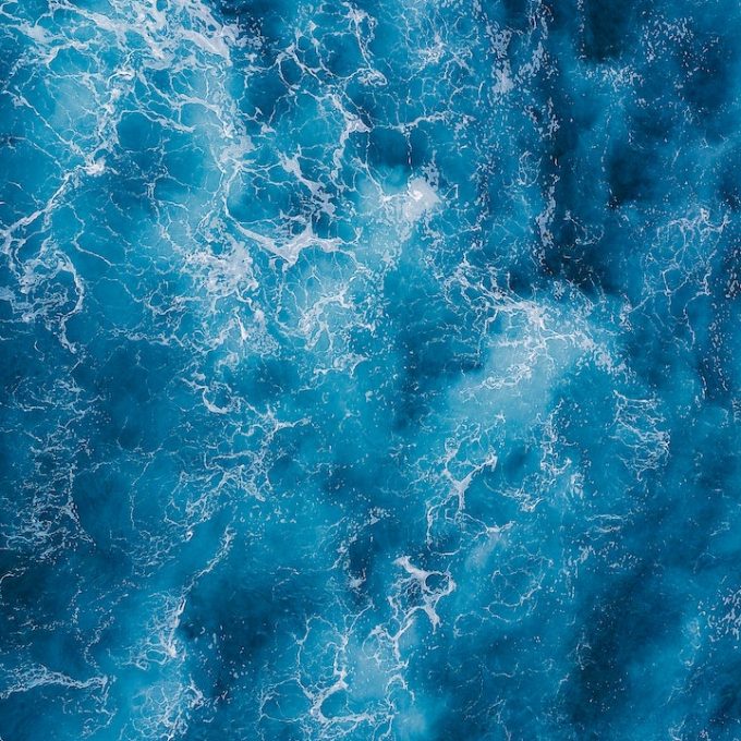 beautiful ocean tall